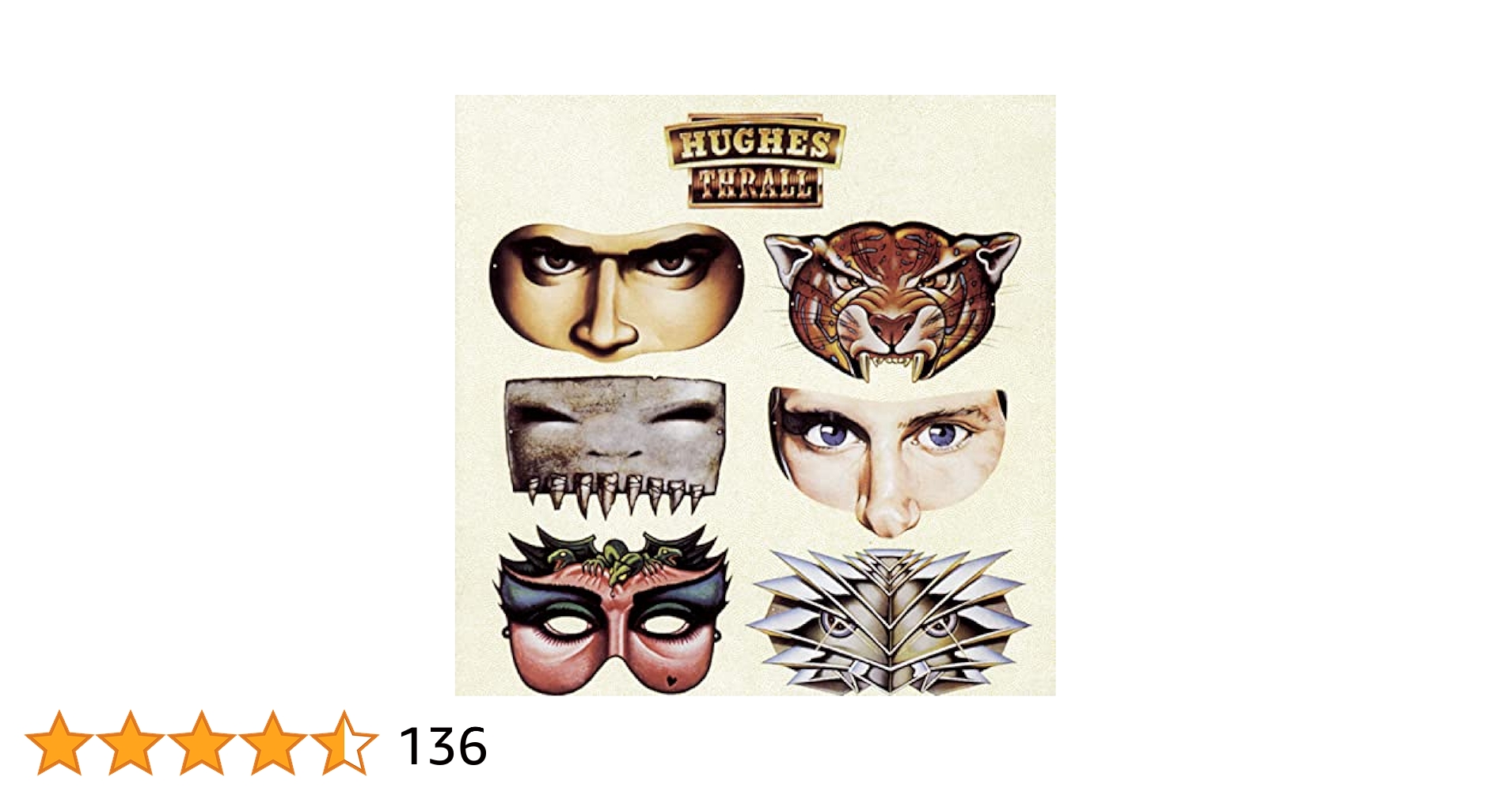 リマスター盤！ボーナス2曲！Hughes / Thrall ヒューズ/スロール Amazon.co.jp: Hughes & Thrall: ミュージック