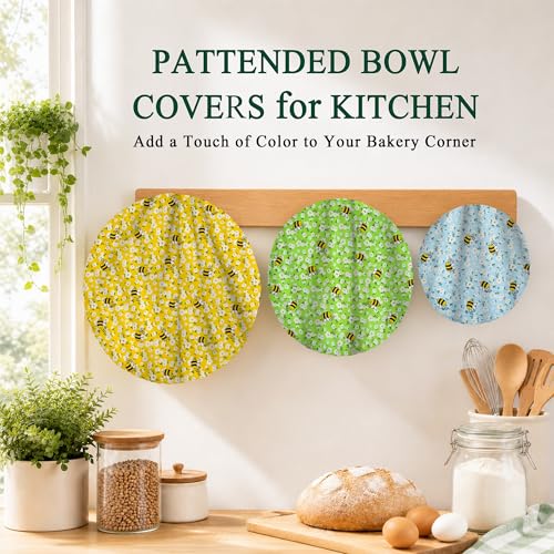 Guplai Reusable Bowl Covers for Bread Proofing Sourdough Accessories 3 pack - image 6
