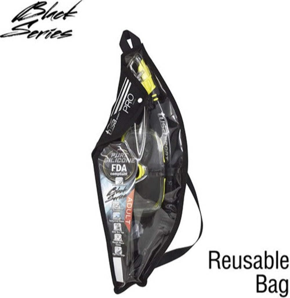 Tusa Visio Tri-Ex Masque et sec tuba - Kits de Randonnée Aquatique / Plongée pour Adulte