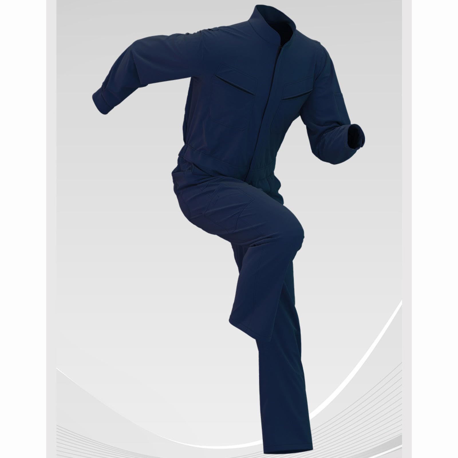Vêtements De Travail Personnalisés Printemps Automne, Uniformes D'usine pour Hommes, Combinaisons Multi-Poches pour Atelier, Veste De Travailleur Personnalisée