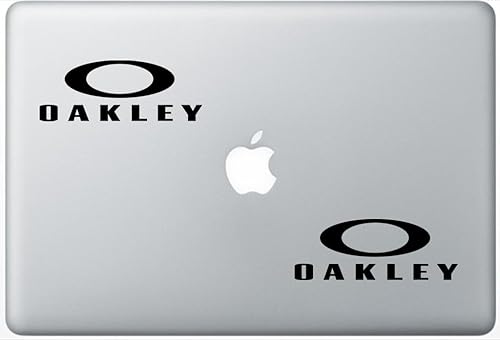 Oakley Car Stuff HenryDecalZD0387 - Juego de dos (2 unidades), calcomanías, calcomanías, laptop, iPad, automóvil, camión