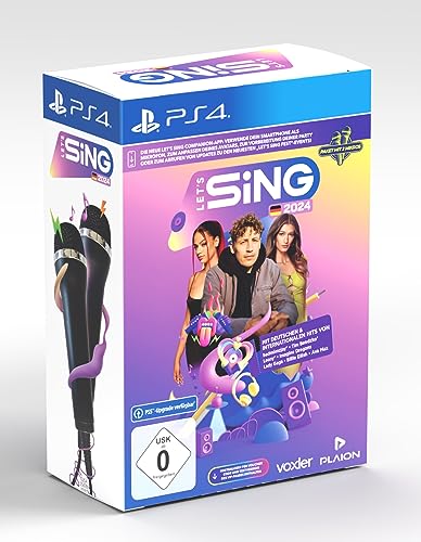Let's Sing 2024 German Version inkl. 2 Mics - [PS4]