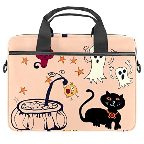Funda de hombro para portátil con asa ajustable maletín acolchado casino de 14 pulgadas
