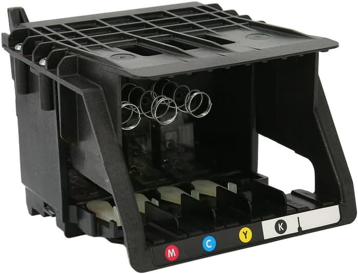 Close-up of the HP print head