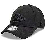 9Forty Adjustable Fit New Era 9Forty Snapback Cap - Full Black Kansas City Chiefs
