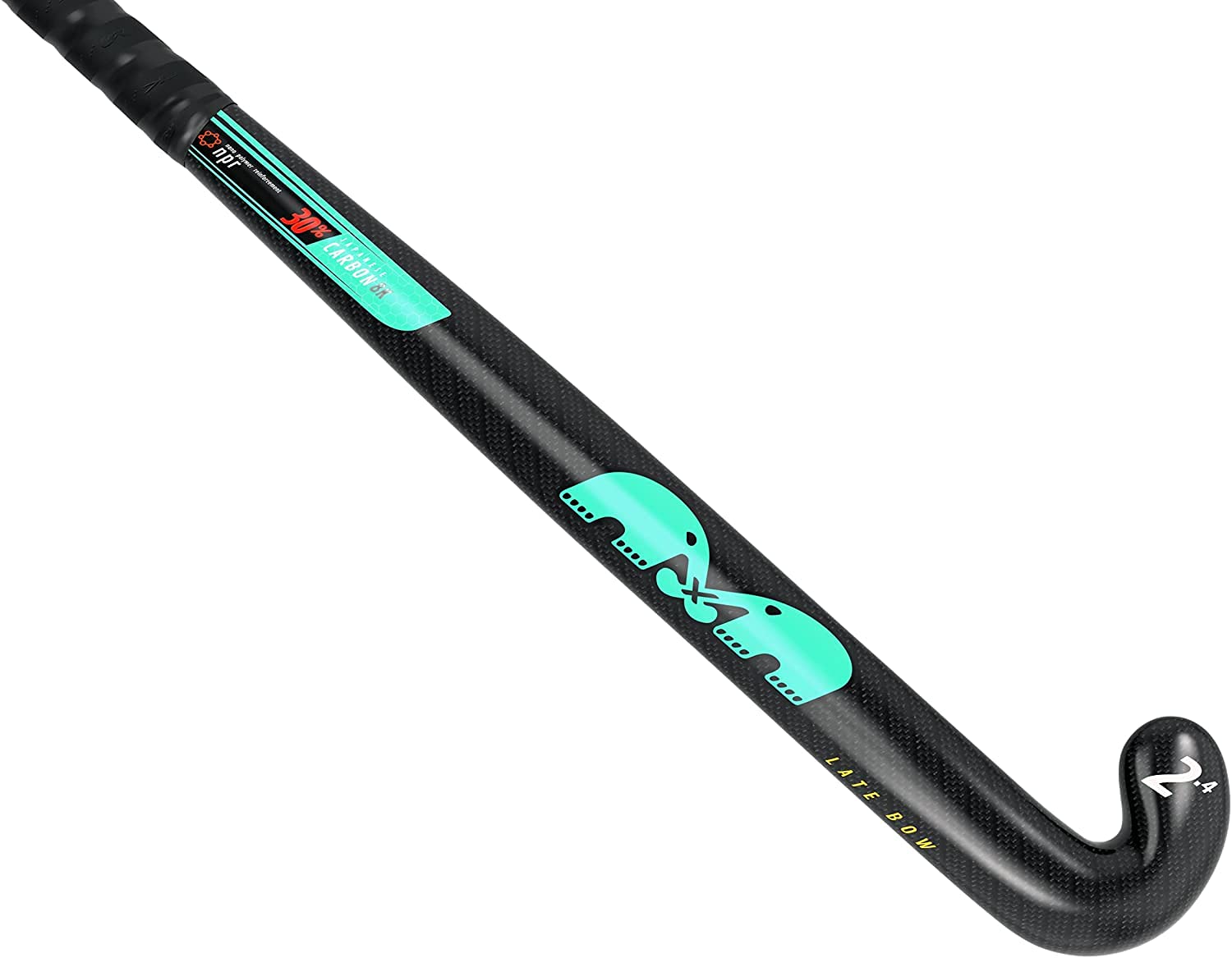 TK 2.4 Late Bow Field Hockey Stick Bundle with Free Chamois Grip