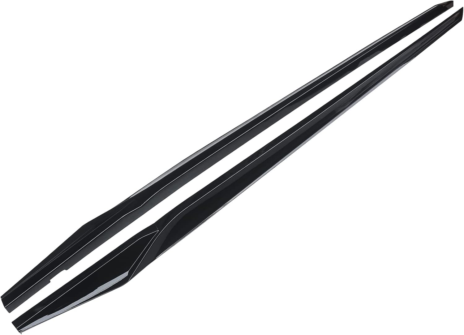 CHIESMA Side Skirts for 2022-2025 Honda Civic 11th Gen Sedan & Hatchback ABS Gloss Black HPD Style Rocker Extension Panel Splitter Lip Body Kits