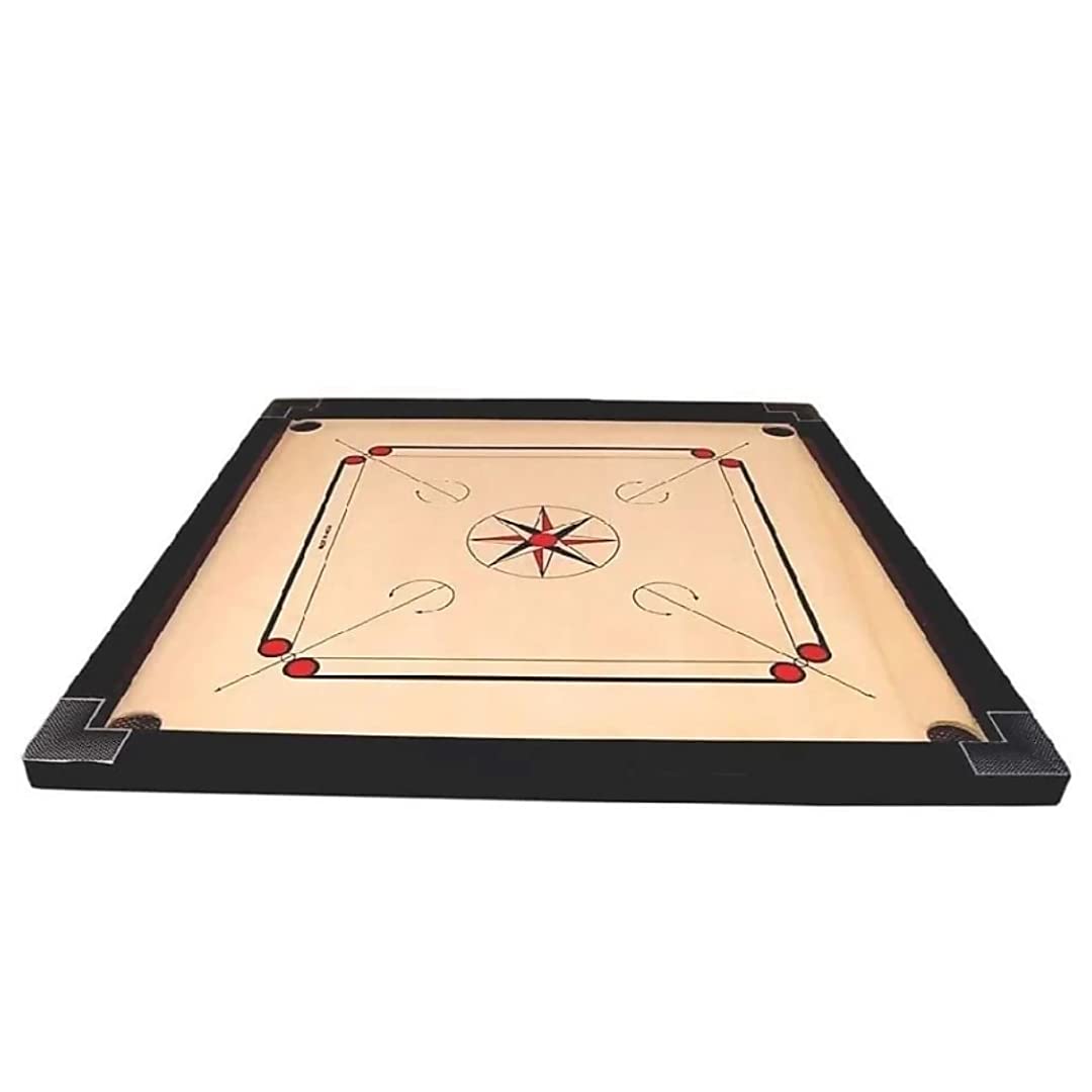 Kalindri Wooden Carrom Board with Coins and Striker