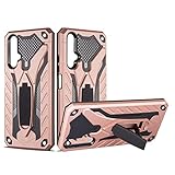 Bolsa de teléfono Compatible con Huawei Honor 20/Honor 20S/Nova 5T, funda híbrida de cuerpo completo de PU + TPU de dos capas de grado militar fuerte, cubierta protectora a prueba de polvo a prueba de