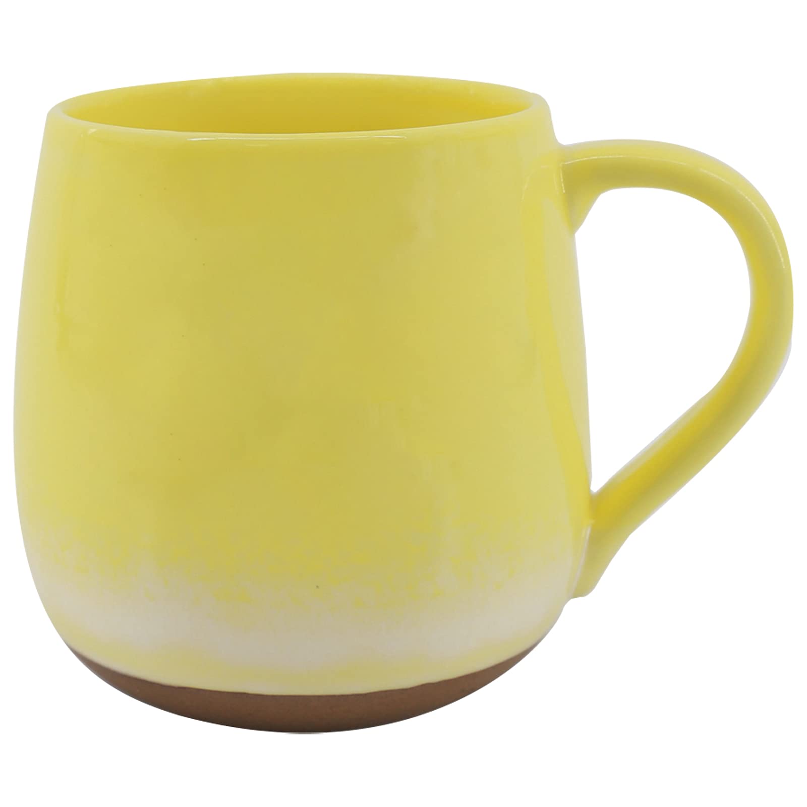 Couleur Jaune Tasse à Café AVEC Filtre En Céramique, Verser Sur La