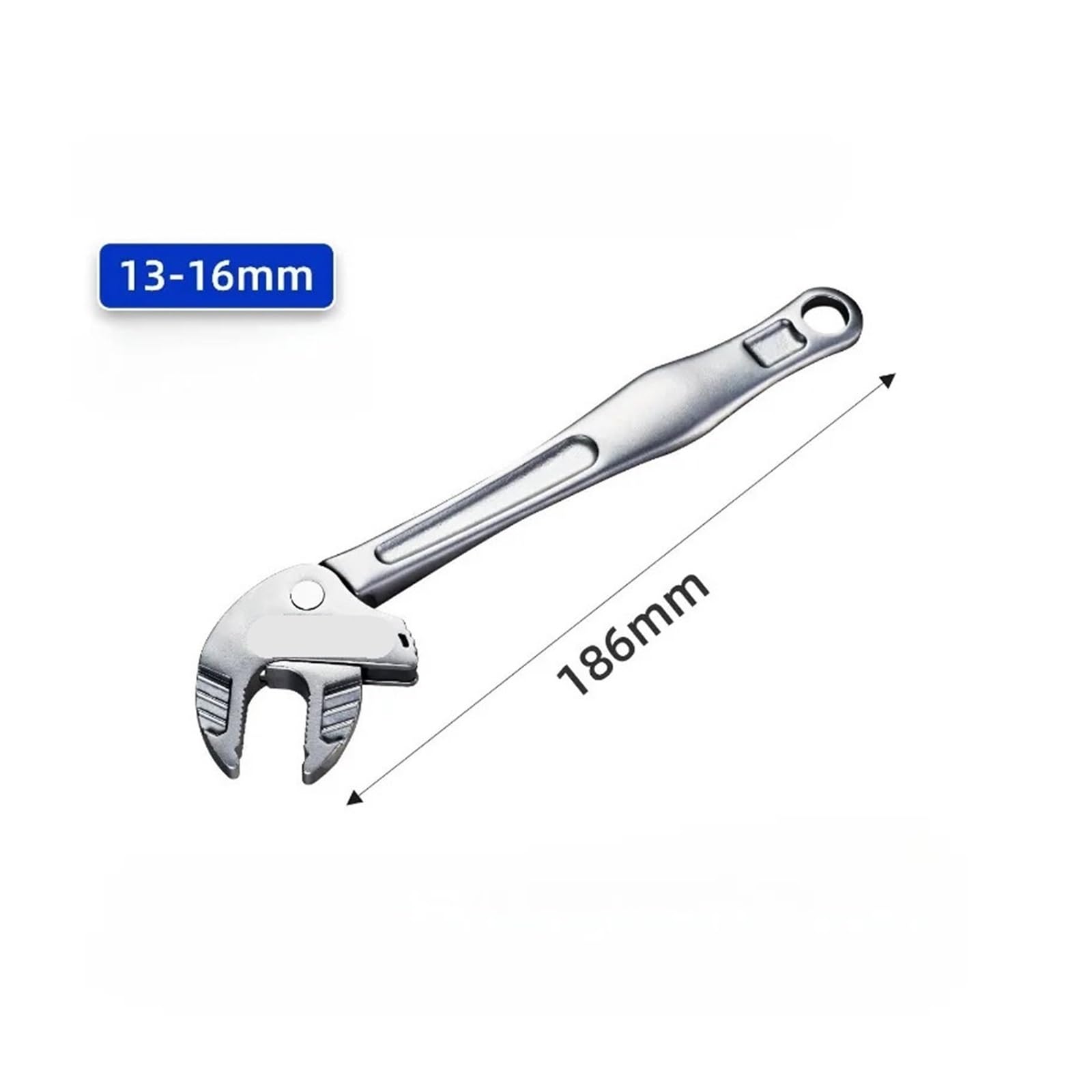 Pinza a Pappagallo Chiave industriale for artigli di granchio for impieghi gravosi Strumento a ganascia larga con cricchetto autoregolante for la produzione tubazioni automobilistiche(M)