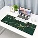 Marble XL Large Mouse Pad£¬Emerald and Golden Texture Gaming Mousepad Desk Mat for Women, Big Long Extended Deskmat Desktop Makeup Mat for Computer Laptop Keyboards Office Decor 31.5 * 11.8 in
