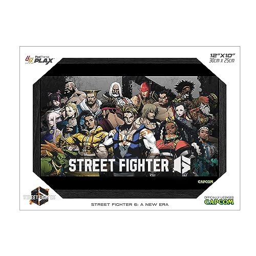 Pixel Frames Plax Street Fighter 6 A New Era Lenticular Frame Neuf - vue 3