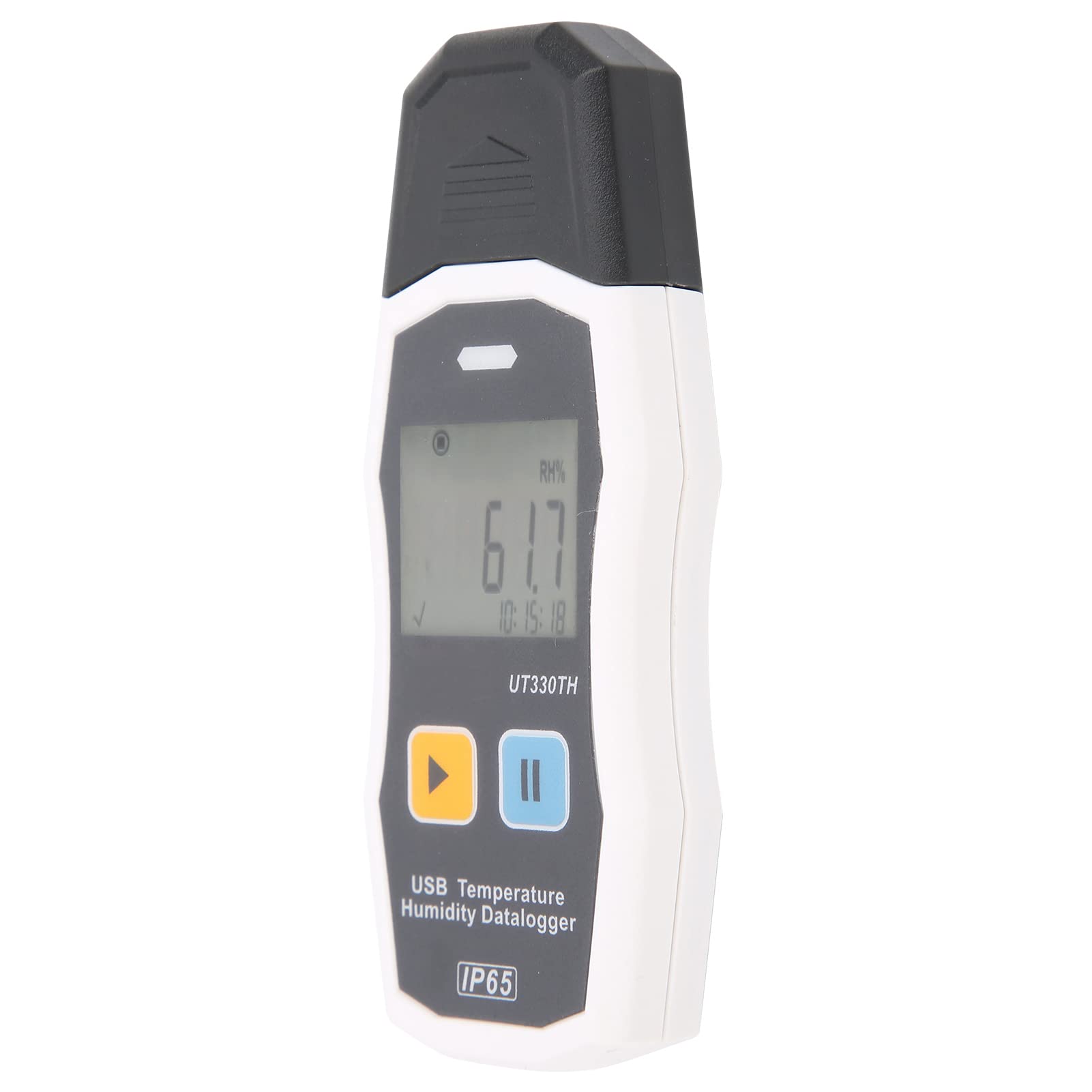 Ejoyous UT330TH Registratore di Temperatura e umidità Termometro Digitale ABS Igrometro 64000 Registra IP65 Registrazione Dati USB Da 22 a 158 °F Da 0 a 99,9% di umidità Relativa per Monitoraggio