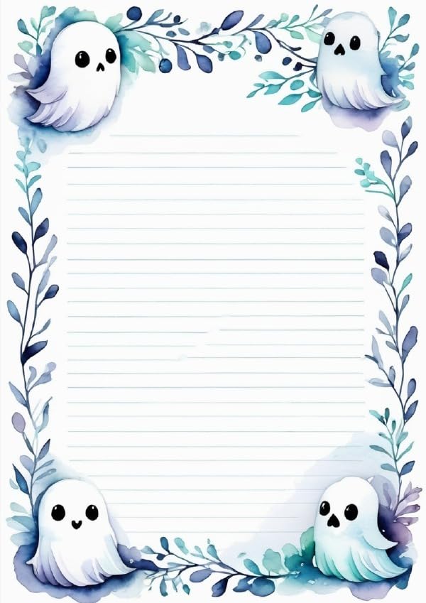 Kreative Welt Notizblock Geisterhaft: DIN A 4 Softcover