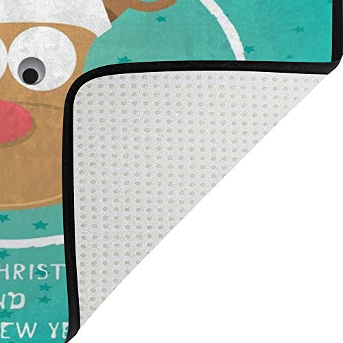 Tapis de maison moderne CHEHONG grand format 72X48Inch en polyester - 5