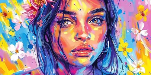 Diamond Peinture Enfant et Adulte Anti-Stress | Kit Mosaïque Diamant Facile B247