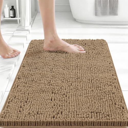 Bcoimo Chenille Bath Mat