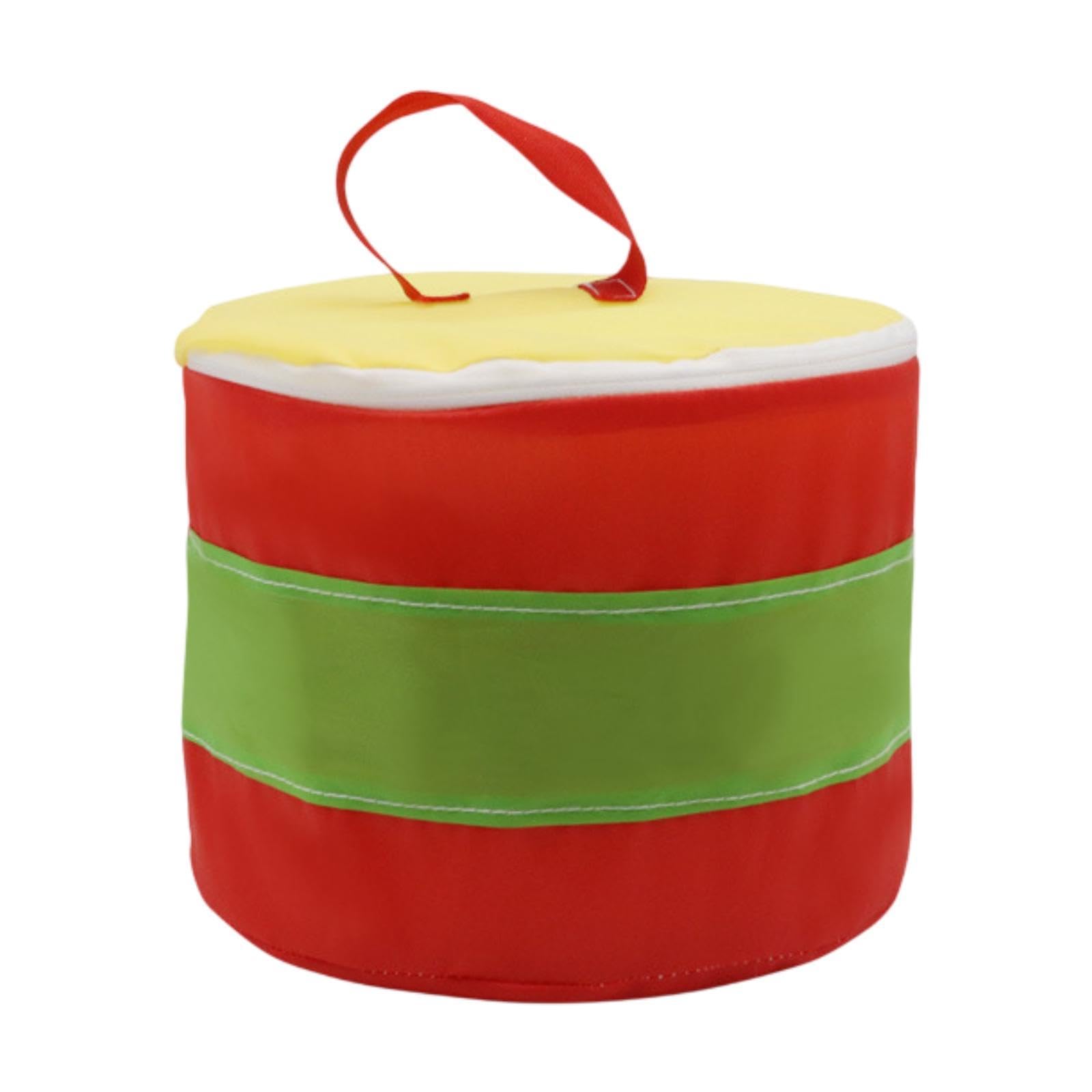 kowaku Kindergarten Outdoor Equipment for Kids Children Gross Motor Skills Sports Activities Plum Stake Hanging Column Rainbow Wheel, Without Hole