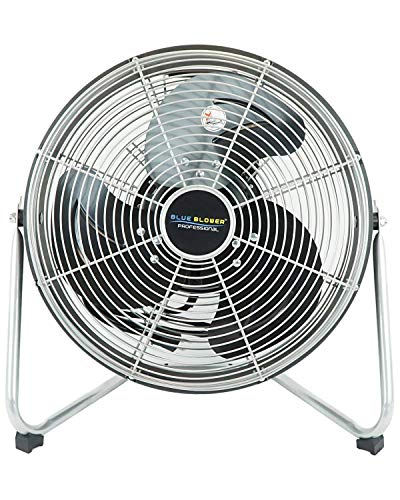 Blue Blower 14 Inch 2000 CFM Internal Oscillating 3 Speed, Adjustable Tilt, High Velocity Fan