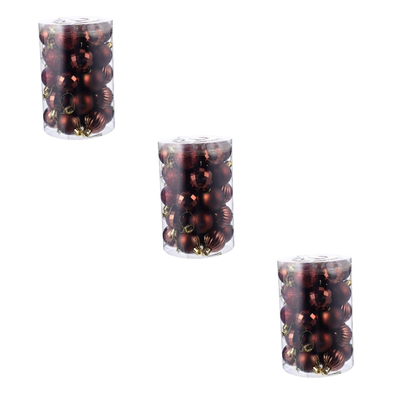 Cabilock Adorno Colgante De Navidad Forma De Bola para Decorar Árboles De Navidad Accesorio Festivo para Hogar y Celebraciones Navideñas