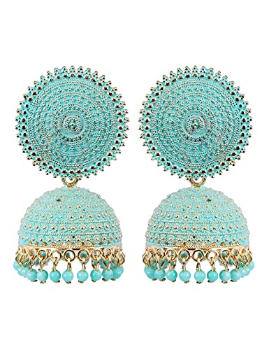76% OFF on CrunchyFashion Jhumki Earrings for Women- Traditional Bollywood Ethnic Bridal Wedding Indian Pearl Hangings Meenakari jhumka Jewellery for Women/Girls 76% OFF on CrunchyFashion Jhumki Earrings for Women- Traditional Bollywood Ethnic Bridal Wedding Indian Pearl Hangings Meenakari jhumka Jewellery for Women/Girls