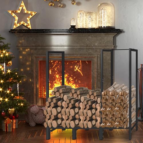 Kyate RACK-4FT-COVER Firewood Rack Outdoor With Cover Fireplace Wood Storage Heavy Logs Stand Stacker Holder Strong Lumber Racks Outside thumb #8