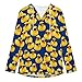 Womens Bodysuit Funny Sunglasses Yellow Rubber Duck Painting T Shirts Long Sleeve Hoodie V Neck Pullover Tops, 2026