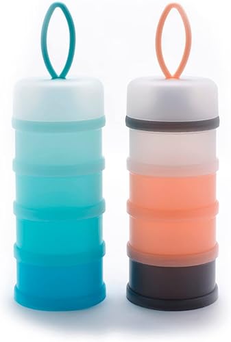 Miniatura 7 de Ultra Diet Juego de recipientes para control de porciones, apilables y desmontables, a prueba de fugas, ideal para controlar el peso o almacenar