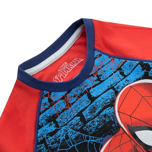 Spiderman Boys' Pajamas Size 10 Blue4