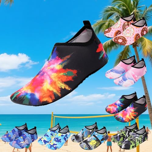 Water Shoes for Women Beach Women Swim Pool River Shoes Barefoot Quick Dry Slip-on for Pool Beach Surf Water Park Yoga