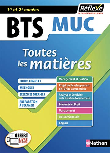 Télécharger BTS Management et gestion des unités commerciales - Toutes les matières - 2020 (07) Livre eBook France