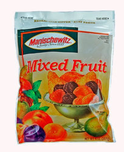Manischewitz Dried Mixed Fruit, Passover,8-ounces (Pack of6)