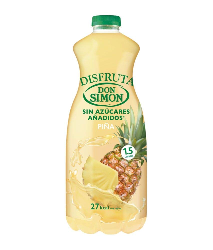 ZUMO DE PIÑA DON SIMÓN DISFRUTA PET 1.5 L (6 BOTELLAS)