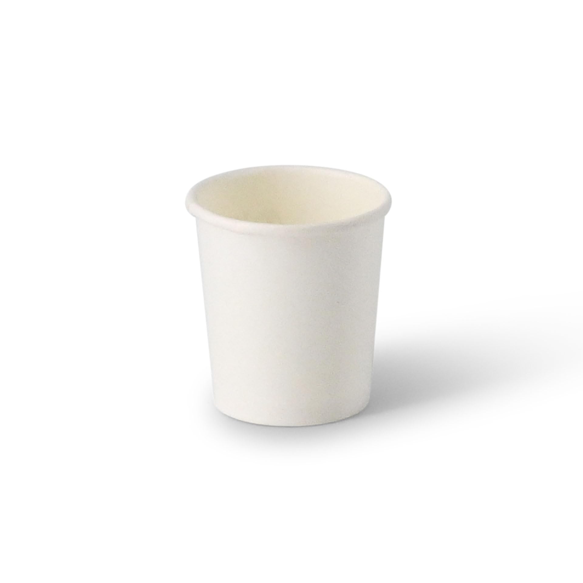 BIOZOYG bicchierini da shot in carta 6480 pezzi 20 ml bianco - bicchieri di carta rivestiti accessori per feste usa e getta fiere eventi degustazioni - alternativa ai bicchieri di plastica