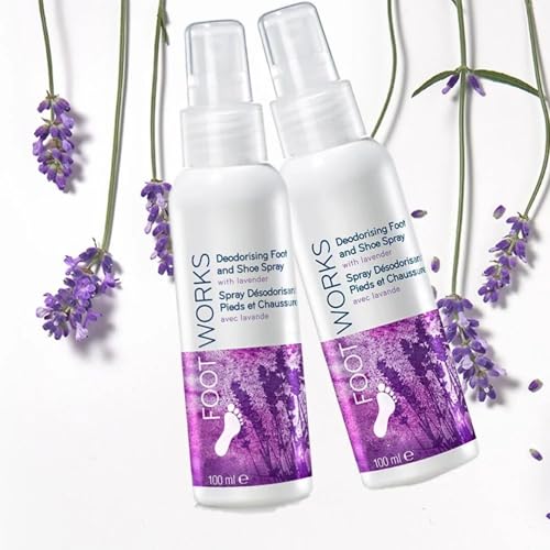 Image of Foot And Shoe Spray With Lavender- Anti Odor- 2Pcs Set