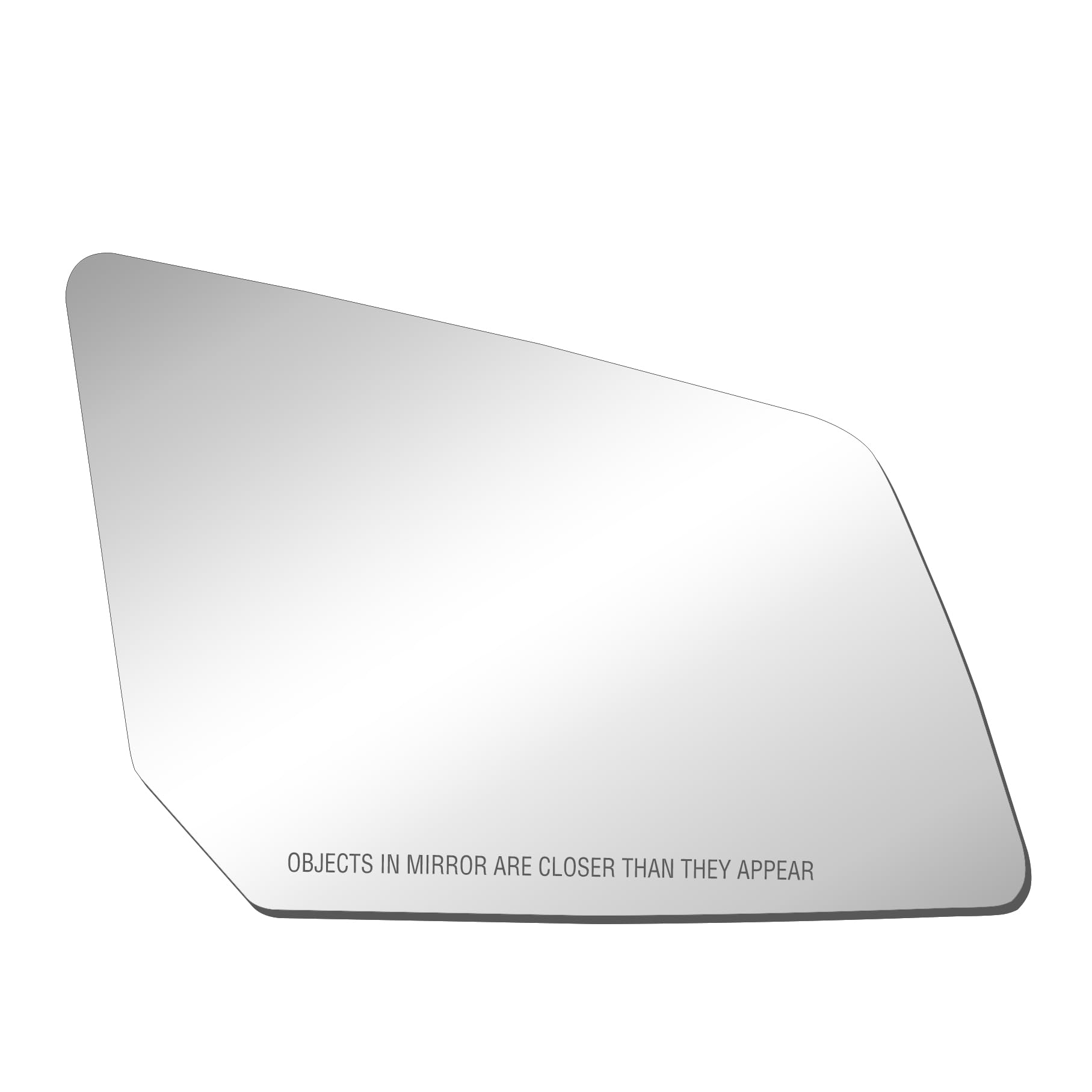 BOOLEE Mirror Glass Replacement fit for 2009-2016 Chevy Traverse 2007-2016 GMC Acadia 2017 GMC Acadia Limited 2007-2010 Saturn Outlook Passenger Right Side RH With Adhesives