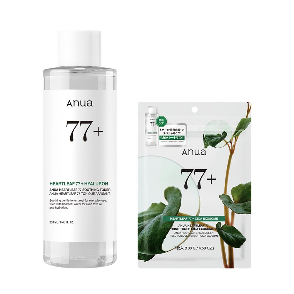 Amazon | ANUA(アヌア) ドクダミ 77スージングトナー250ml + ドクダミ
