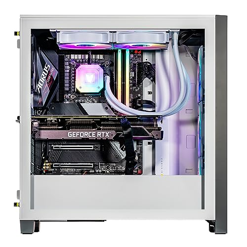 Image of Velztorm iCUE Certified Argentux Custom Built Gaming Desktop PC (Intel i7-11700K, GeForce RTX 5070 Ti, 64GB DDR4, 2TB PCIe SSD, RGB Fans, 240mm AIO, 750W PSU, WiFi 6, Win 11 Pro)