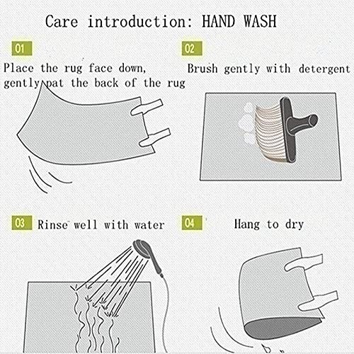 Boeerlcnl Shell Pebbles 3D Carpet Living Room Bedroom Area Floor Mat Study Balcony Decorative Carpet #TOP3