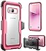 i-Blason Galaxy S8 Case, [Armorbox]  [Full body] [Heavy Duty Protection ] Shock Reduction / Bumper Case WITHOUT Screen Protector for Samsung Galaxy S8 2017 Release (Pink)