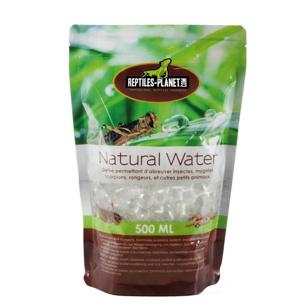 Reptiles Planet - Natural Water - Billes d'Eau Gélifiée - 500 ml
