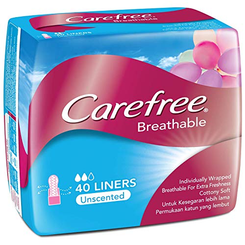 Carefree Breathable Pantiliners 40s Unscented