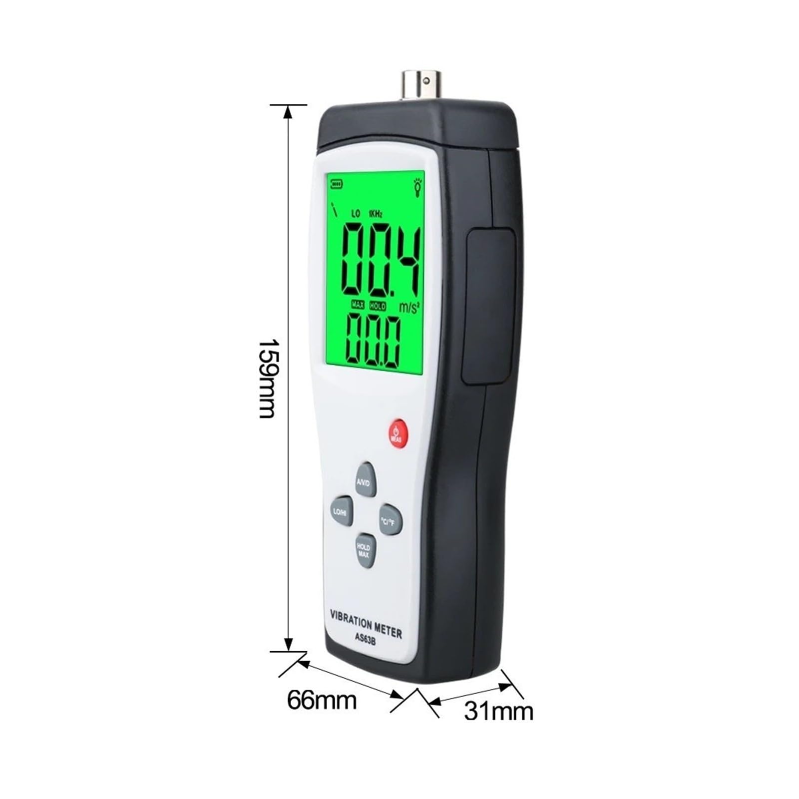 Cyfrowy Detektor Wibracji AS63B O Zakresie 10-1 KHZ