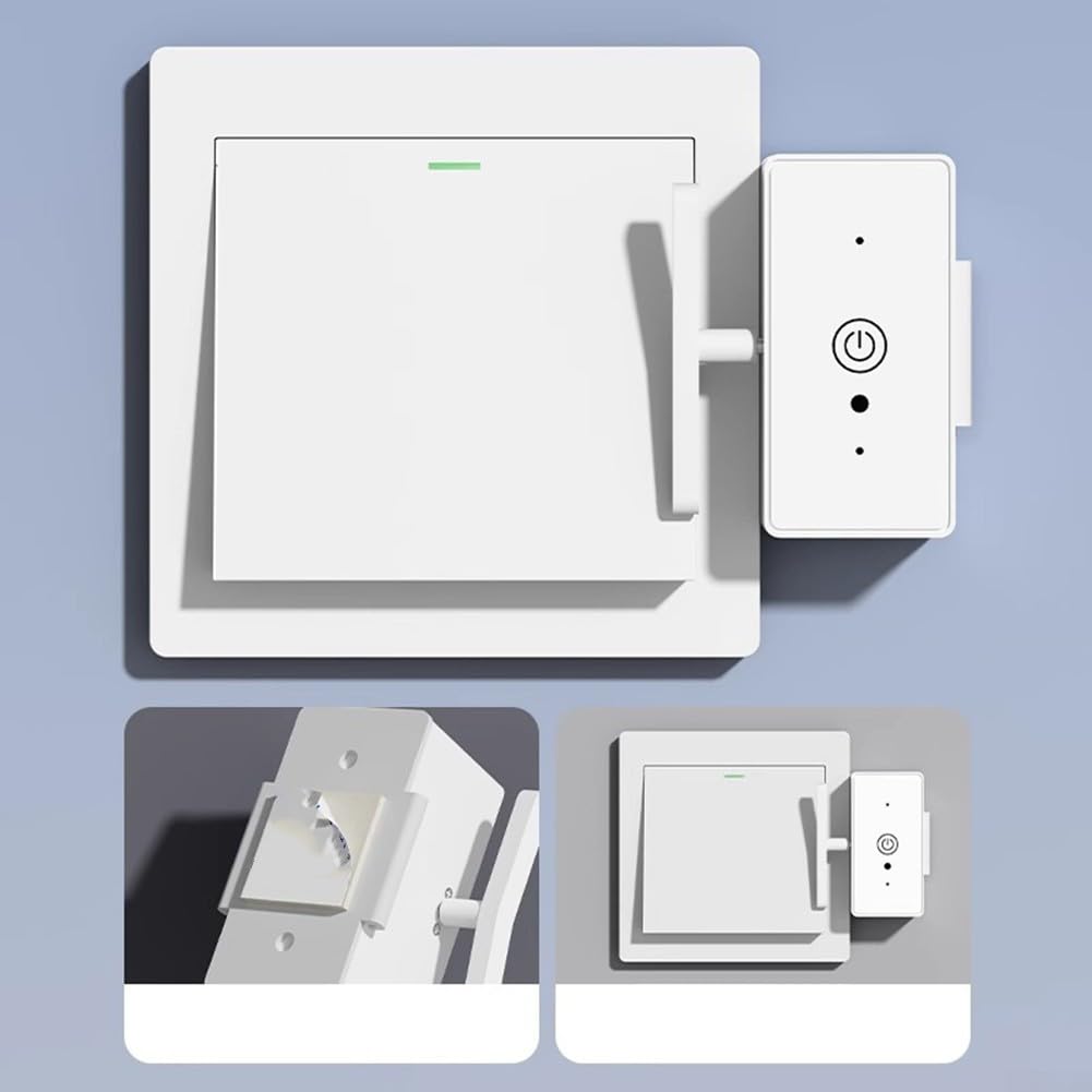 Interrupteur Sans Fil Tuya Zigbee 3.0 – Télécommande 2 Gang Pour Maison Connectée, Blanc