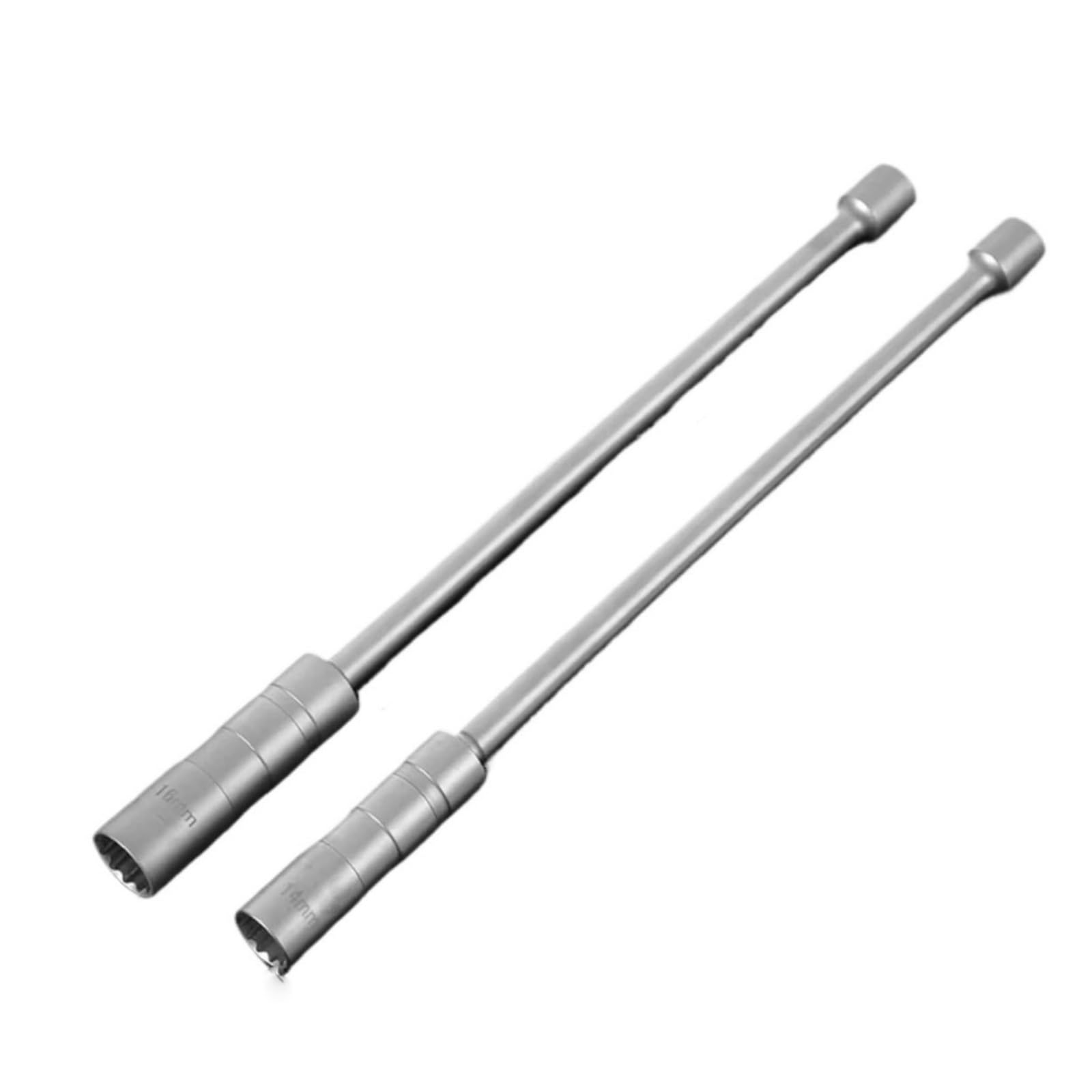 Magnetisch Zündkerzen Schlüssel 14mm 16mm Magnet Für Zündkerze Entfernung Werkzeug Schraubenschlüssel Hülse Schwenk Kerze Schlüssel Lange Verlängerung Sockel Tools Kit