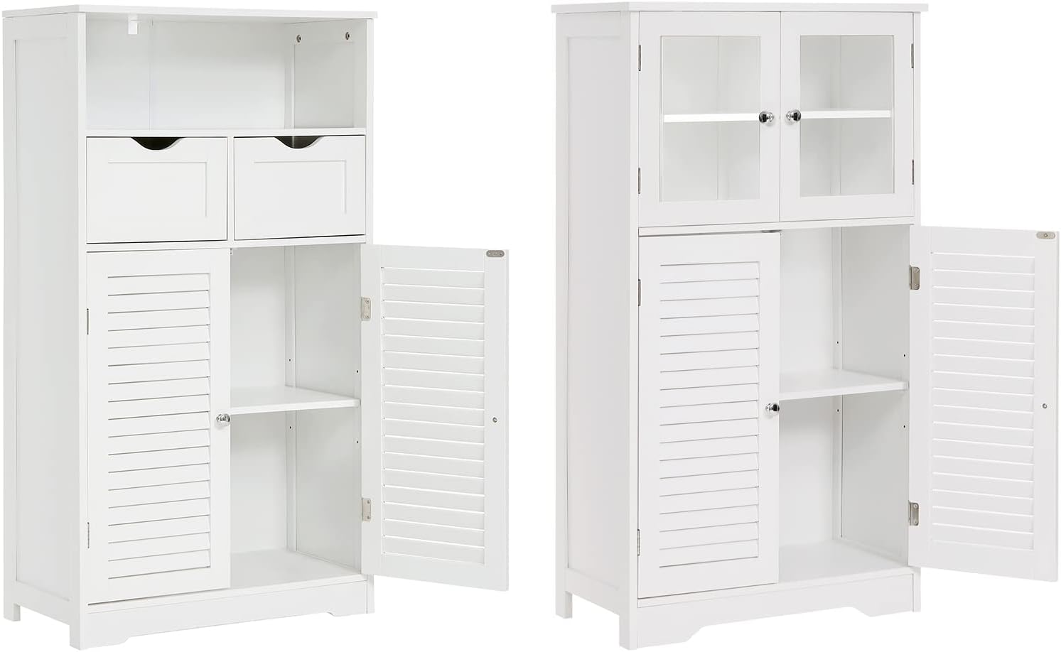 WEENFON Bathroom Suit of 2, Storage with 2