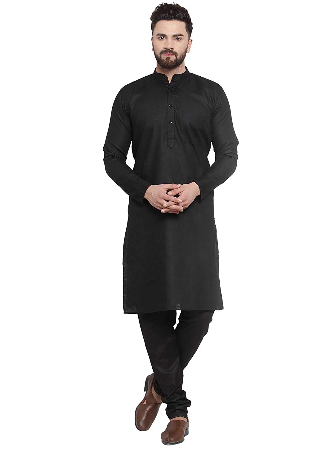 abh lifestyle Men's Rich Cotton Kurta Pyjama Set's-picture-25
