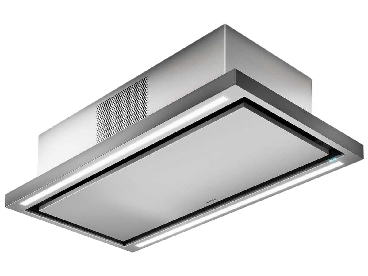 Elica Cloud 7 - Cappa aspirante a soffitto, 90 cm, in acciaio INOX