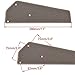 WOOSTAR Motorcycle Air Filter Foam Element Replacement for 139QMB Taotao Jonway GY6 49cc 50cc Chinese Scooter Moped Go Kart